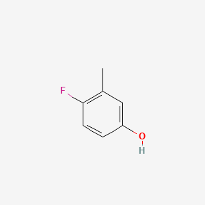molecular formula C7H7FO B1301873 4-Fluoro-3-methylphenol CAS No. 452-70-0