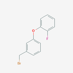 molecular formula C13H10BrFO B1301884 3-(2-Fluorophenoxy)benzyl Bromide CAS No. 242812-04-0