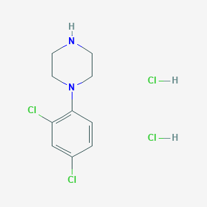 molecular formula C10H14Cl4N2 B1301895 1-(2,4-dichlorophenyl)piperazine Dihydrochloride CAS No. 827614-48-2