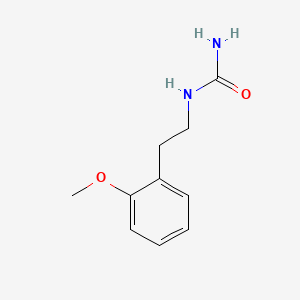 B1301904 Urea, (2-methoxyphenethyl)- CAS No. 69226-62-6
