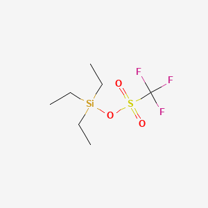 molecular formula C7H15F3O3SSi B1301908 三乙基硅基三氟甲磺酸酯 CAS No. 79271-56-0