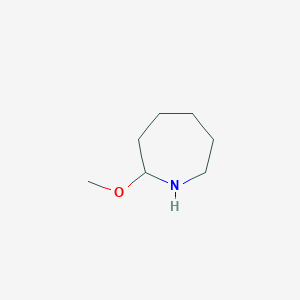 molecular formula C7H15NO B13019335 2-Methoxyazepane 