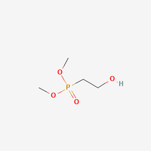 molecular formula C4H11O4P B1301941 Dimethyl (2-hydroxyethyl)phosphonate CAS No. 54731-72-5