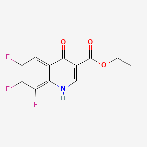 Ethyl 6,7,8-trifluoro-4-oxo-1,4-dihydroquinoline-3-carboxylate