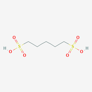 molecular formula C5H12O6S2 B13019496 Pentane-1,5-disulfonic Acid 