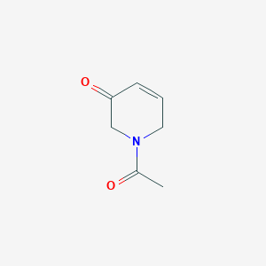 molecular formula C7H9NO2 B13019500 1-Acetyl-1,6-dihydropyridin-3(2H)-one CAS No. 94923-13-4