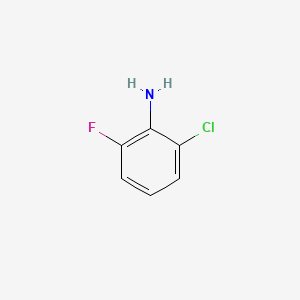molecular formula C6H5ClFN B1301955 2-Chloro-6-fluoroaniline CAS No. 363-51-9