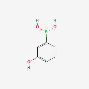 molecular formula C6H7BO3 B1301963 (3-hydroxyphenyl)boronic Acid CAS No. 87199-18-6