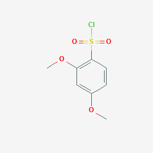 molecular formula C8H9ClO4S B1301982 2,4-Dimethoxybenzenesulfonyl chloride CAS No. 63624-28-2