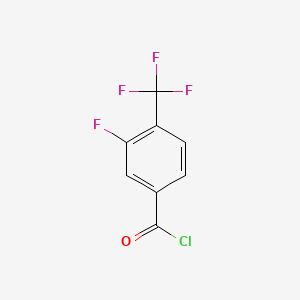 3-Fluoro-4-(trifluoromethyl)benzoyl chloride