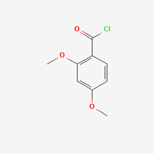 molecular formula C9H9ClO3 B1301993 2,4-Dimethoxybenzoyl chloride CAS No. 39828-35-8