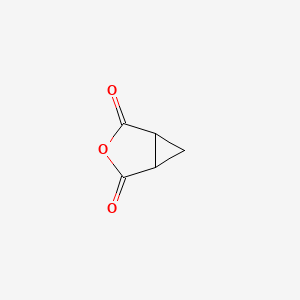 molecular formula C5H4O3 B1301994 3-Oxabicyclo[3.1.0]hexane-2,4-dione CAS No. 5617-74-3