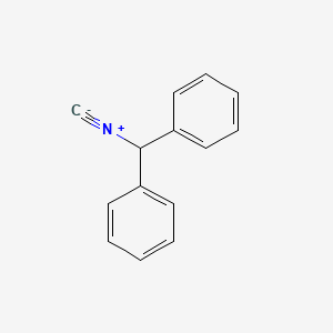 molecular formula C14H11N B1301999 Diphenylmethyl isocyanide CAS No. 3128-85-6