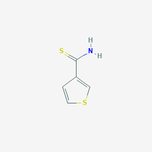B1302005 Thiophene-3-carbothioamide CAS No. 24044-76-6