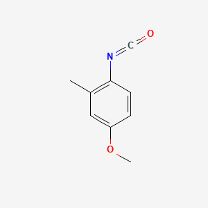 molecular formula C9H9NO2 B1302013 4-Methoxy-2-methylphenyl isocyanate CAS No. 60385-06-0