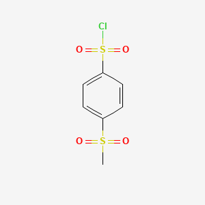 molecular formula C7H7ClO4S2 B1302019 4-(Methylsulfonyl)benzenesulfonyl chloride CAS No. 82964-91-8