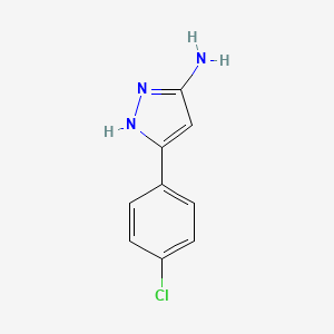 5-(4-chlorophenyl)-1H-pyrazol-3-amine