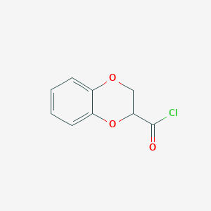 molecular formula C9H7ClO3 B1302029 2,3-Dihydro-1,4-Benzodioxine-2-Carbonyl Chloride CAS No. 3663-81-8