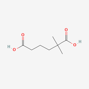 molecular formula C8H14O4 B13020292 2,2-dimethylhexanedioic Acid 