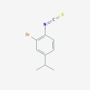 molecular formula C10H10BrNS B1302036 2-Bromo-4-isopropylphenyl isothiocyanate CAS No. 246166-33-6