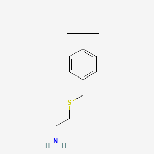 molecular formula C13H21NS B1302041 2-(4-tert-Butylbenzylthio)ethylamine CAS No. 260802-42-4