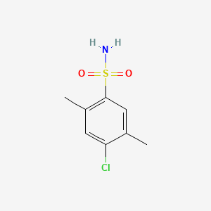 molecular formula C8H10ClNO2S B1302046 4-Chloro-2,5-dimethylbenzenesulfonamide CAS No. 219689-73-3