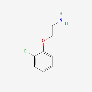 molecular formula C8H10ClNO B1302048 2-(2-Chlorophenoxy)Ethylamine CAS No. 26378-53-0