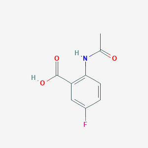 molecular formula C9H8FNO3 B1302053 2-Acetamido-5-fluorobenzoic acid CAS No. 49579-56-8