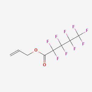 molecular formula C8H5F9O2 B1302055 Allyl perfluoropentanoate CAS No. 84145-17-5