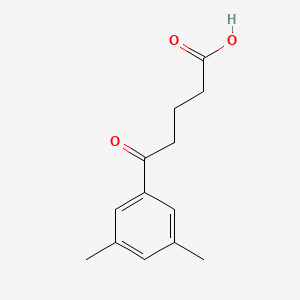 molecular formula C13H16O3 B1302061 5-(3,5-二甲苯基)-5-氧代戊酸 CAS No. 845790-45-6
