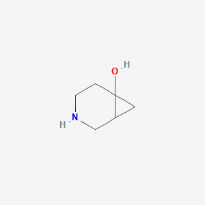 molecular formula C6H11NO B13020618 3-Azabicyclo[4.1.0]heptan-6-ol 