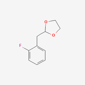 2-(1,3-Dioxolan-2-ylmethyl)-1-fluorobenzene