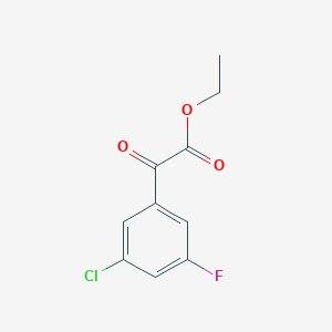 Ethyl 3-chloro-5-fluorobenzoylformate
