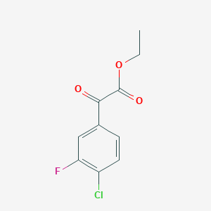 Ethyl 4-chloro-3-fluorobenzoylformate