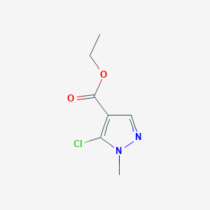 molecular formula C7H9ClN2O2 B1302086 Ethyl 5-Chloro-1-methyl-1H-pyrazole-4-carboxylate CAS No. 56984-32-8