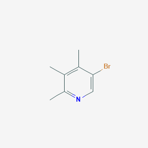 molecular formula C8H10BrN B13020872 5-Bromo-2,3,4-trimethylpyridine 