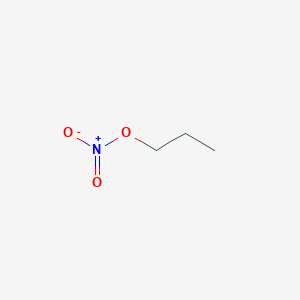 molecular formula C3H7NO3 B130209 N-丙基硝酸酯 CAS No. 627-13-4