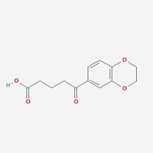 5-(2,3-Dihydro-1,4-benzodioxin-6-yl)-5-oxopentanoic acid
