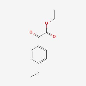 molecular formula C12H14O3 B1302092 Ethyl 2-(4-ethylphenyl)-2-oxoacetate CAS No. 62936-36-1