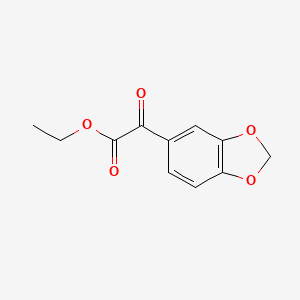 Ethyl 2-(benzo[d][1,3]dioxol-5-yl)-2-oxoacetate
