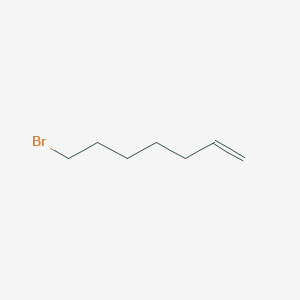 molecular formula C7H13Br B130210 7-Bromo-1-heptene CAS No. 4117-09-3
