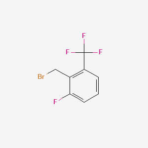 molecular formula C8H5BrF4 B1302109 2-Fluoro-6-(trifluoromethyl)benzyl bromide CAS No. 239087-08-2