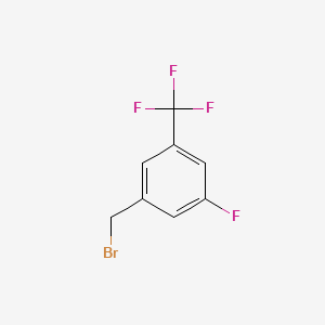 molecular formula C8H5BrF4 B1302111 3-Fluoro-5-(trifluoromethyl)benzyl bromide CAS No. 239087-09-3