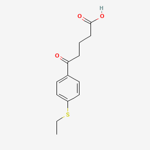 5-(4-Ethylthiophenyl)-5-oxovaleric acid
