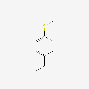 molecular formula C11H14S B1302118 3-[4-(Ethylthio)phenyl]-1-propene CAS No. 842124-24-7