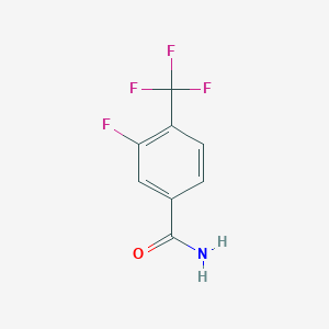 3-Fluoro-4-(trifluoromethyl)benzamide
