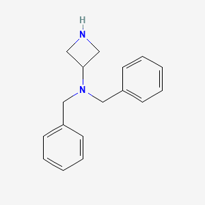 molecular formula C17H20N2 B13021258 N,N-dibenzylazetidin-3-amine 