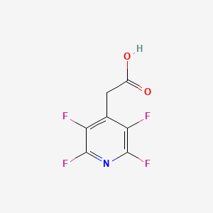 (2,3,5,6-Tetrafluoro-4-pyridinyl)acetic acid