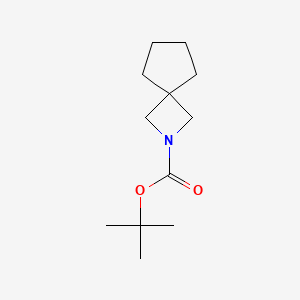 molecular formula C12H21NO2 B13021417 Tert-butyl 2-azaspiro[3.4]octane-2-carboxylate 