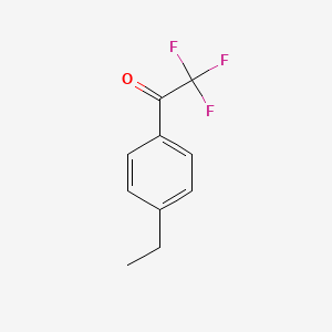 molecular formula C10H9F3O B1302143 4'-Ethyl-2,2,2-trifluoroacetophenone CAS No. 73471-96-2